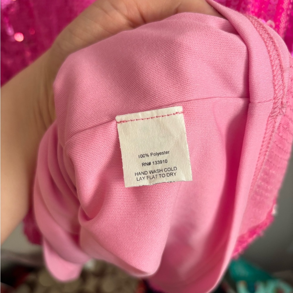 Show Me Your Mumu Pink Maddison Mini Sequin Dress XL - Picture 5 of 7